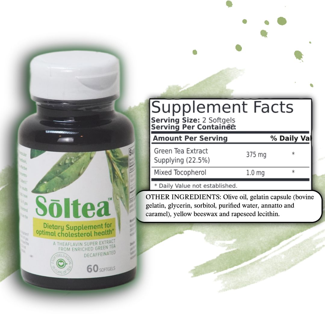 Decaffeinated & Natural Soltea (3 Bottles)